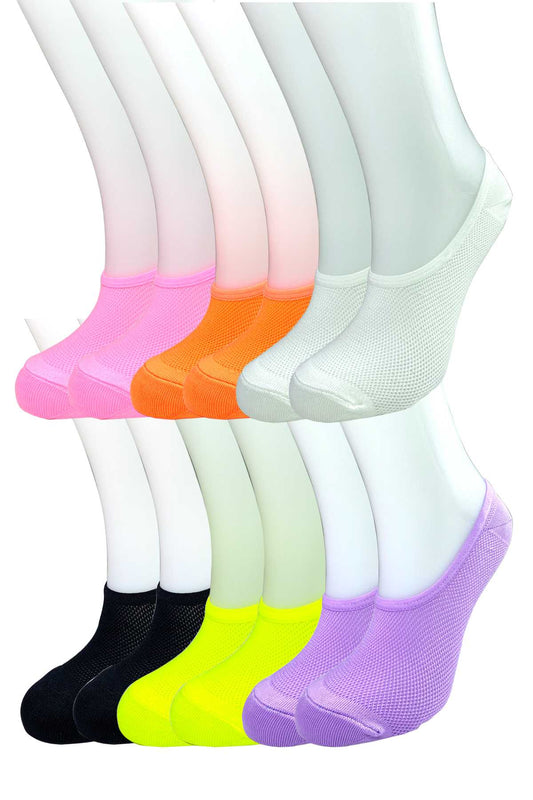 12 Stück farbenfrohe Sport-Barettsocken für Damen