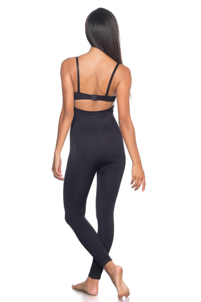 Black  2045 Anti Cellulite Leggings Corset