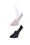 Black And Gray Men's Beret Socks 15 Pairs Piamoda