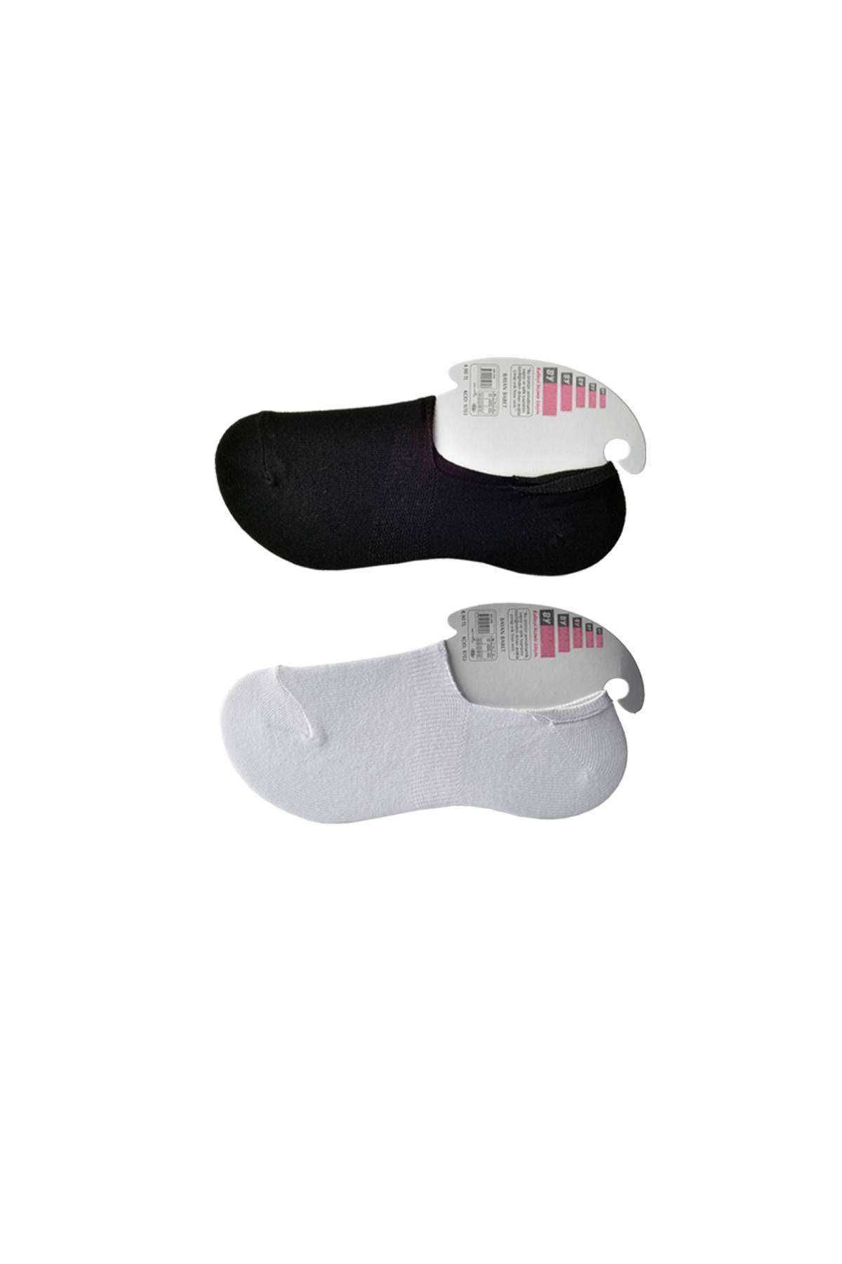 Black And White Women's Beret Socks 15 Pairs Piamoda