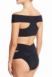 Custom Design Black Bikini Set Women Swimwear Swimsuit