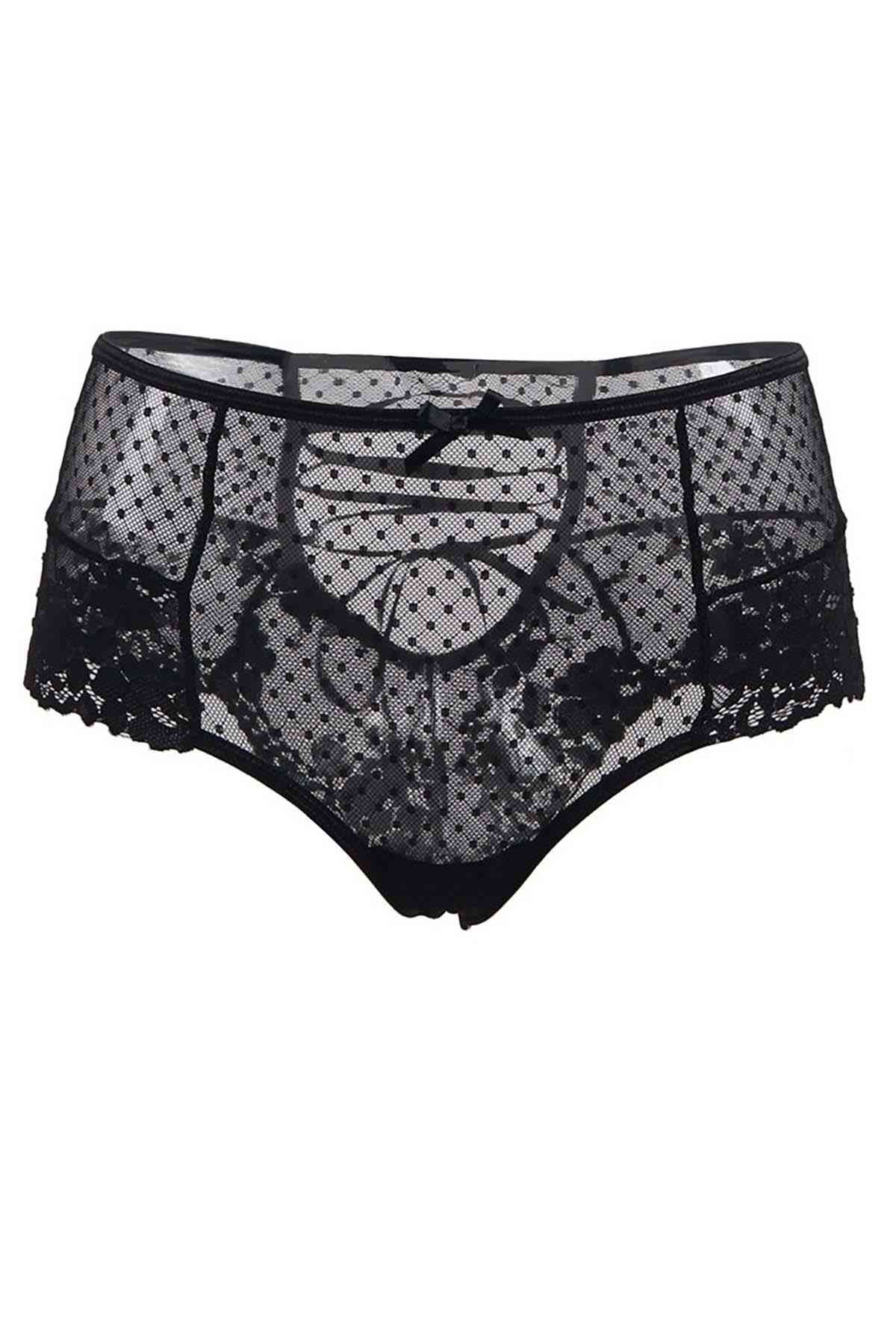 Black Lace Panties Women Sexy Lingerie Exotic Panties