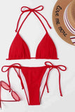 Brazilian Model Tie Bikini Set