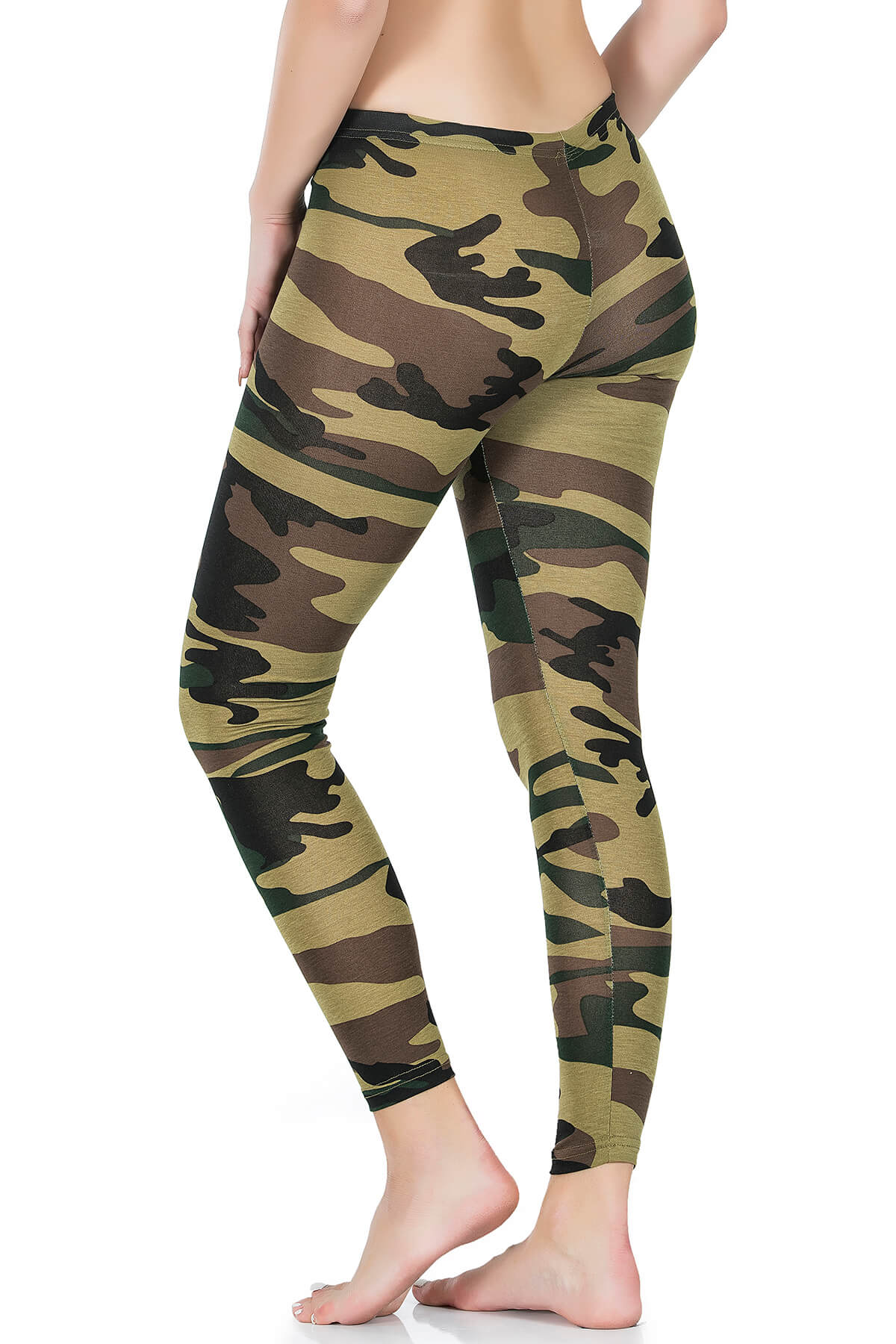 Camouflage Muster Lange Damen Leggings 443