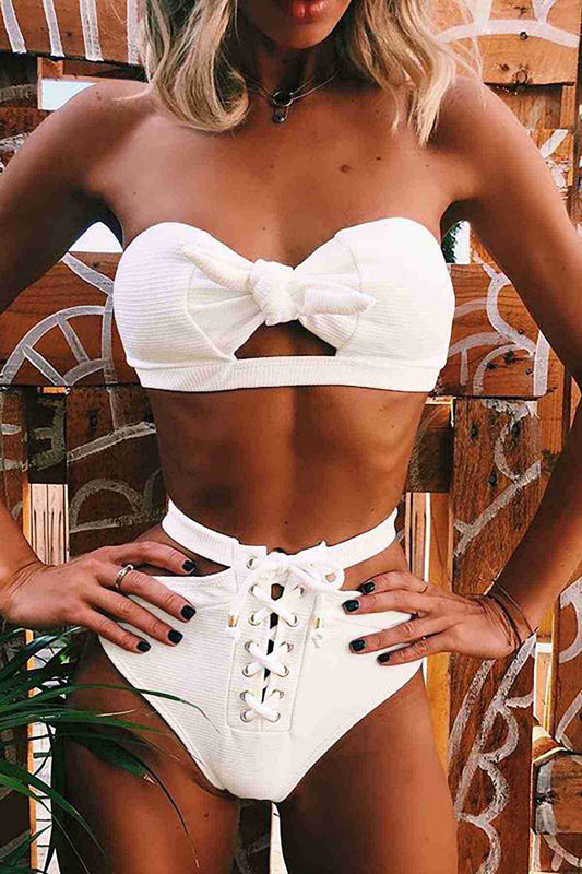 Custom Design Bikini Top White Piamoda