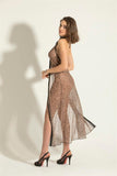 Fancy Transparent Dress, Striking Set Leopard (Mgp6172)