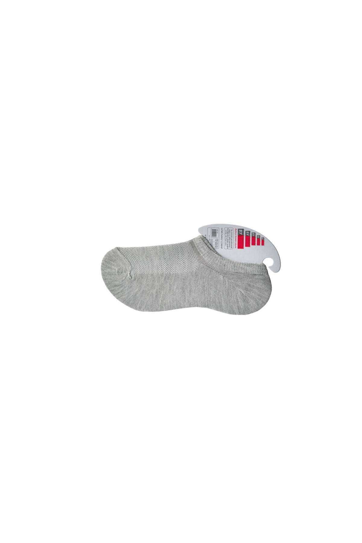 Grey Women's Invisible Socks 9 Pairs Piamoda