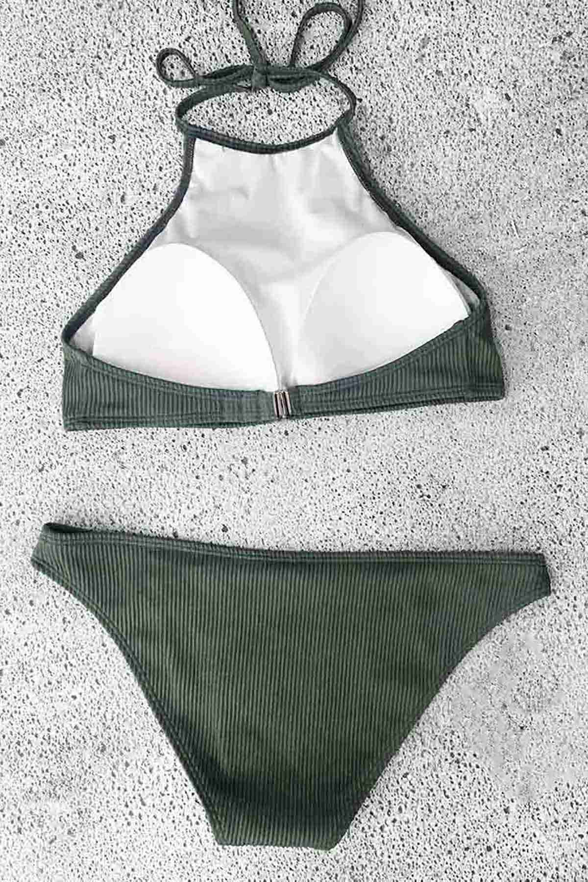 Stylish Tankini Bikini Set