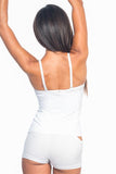 White  2865 Agrafted Balen Backed Laser Waist Corset