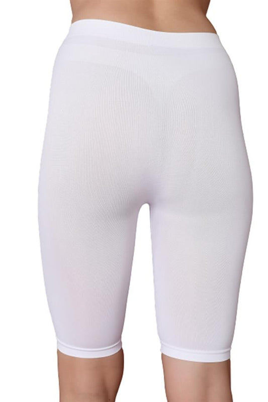 White  3856 Soft Capri Leggings