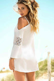 White Swimsuit Cover Up Pareo Beachwear Summer Swimsuit Cover up
