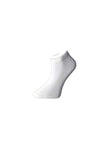 White Women's Ankle Socks 12 Pairs Piamoda