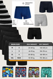 Herren-Boxershorts Single Lyra Cotton Mixed Color Shorts 2032 1 Dy2032 1