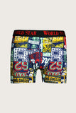 Men's Boxer Single Lyra Cotton Mixed Color Shorts 2032 1 Dy2032 1