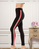 -striped Waist Sporty Women's Leggings 0529